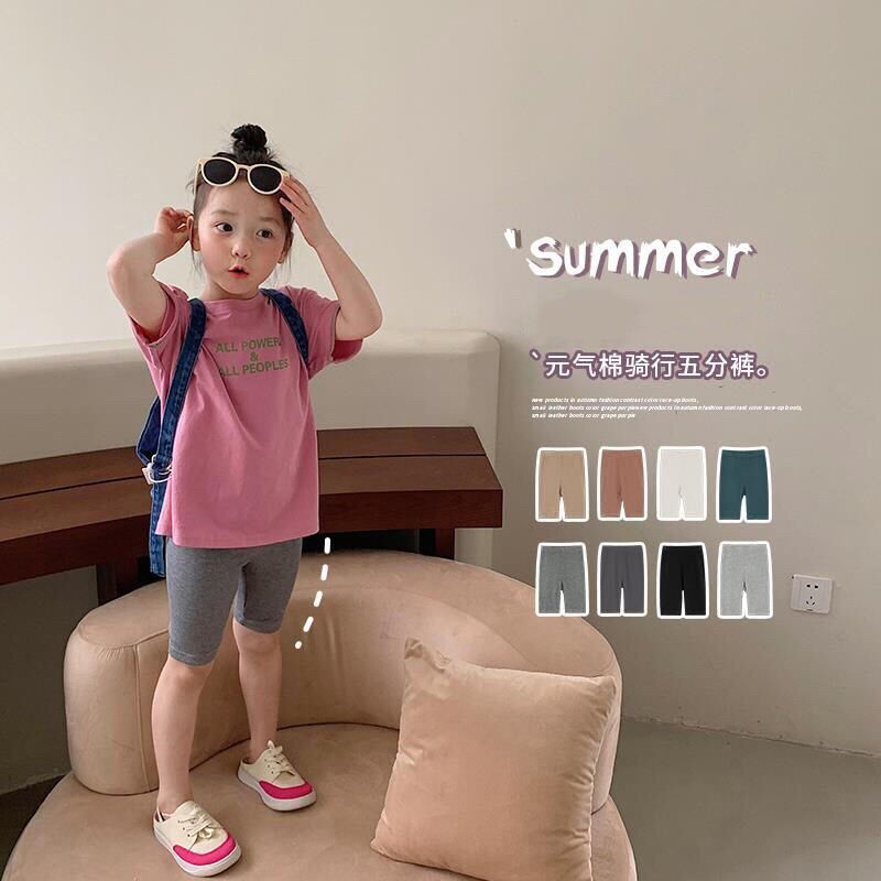 Siêu phẩm quần legging lửng cho bé gái
