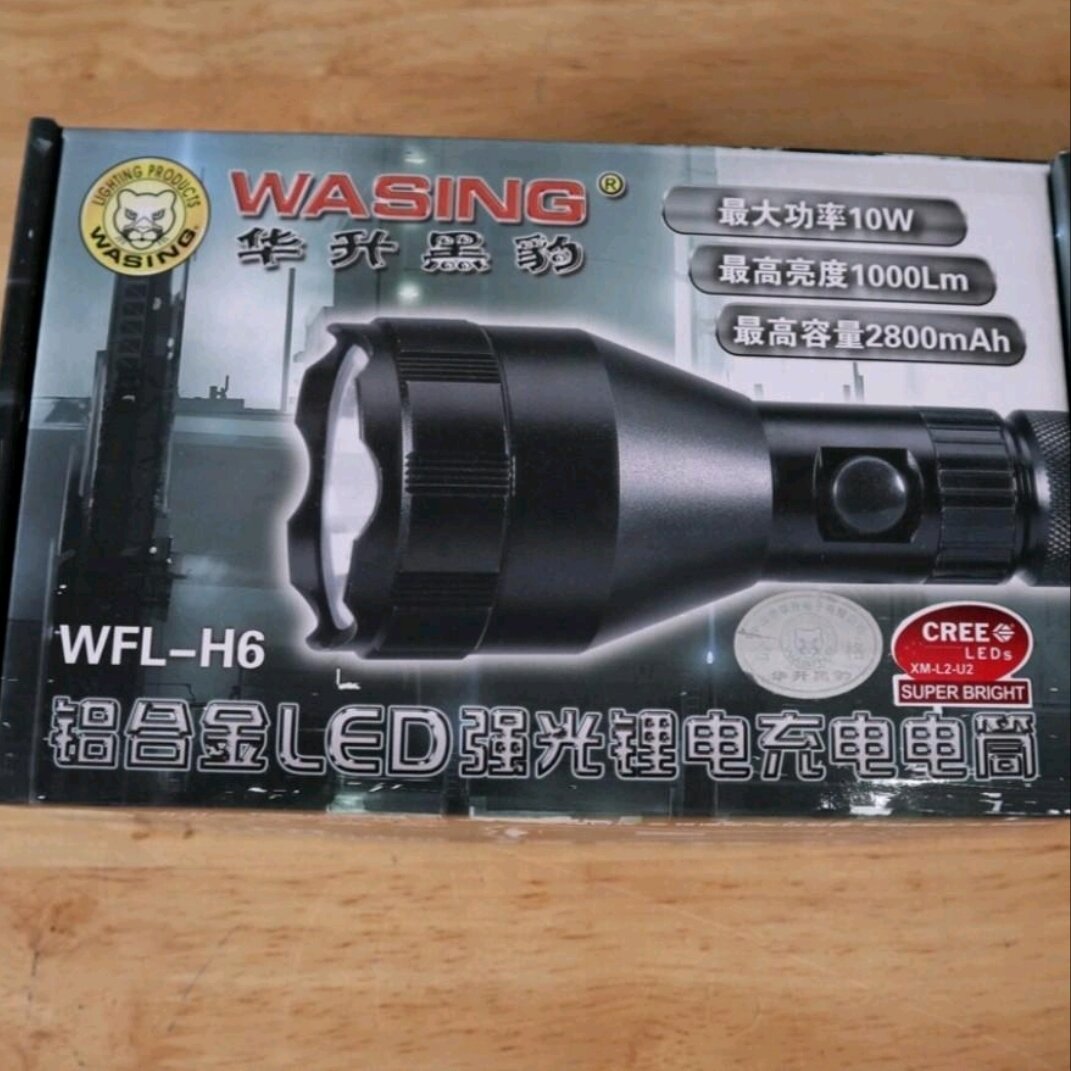 Đèn Pin Siêu Sáng WASING WFL-H6