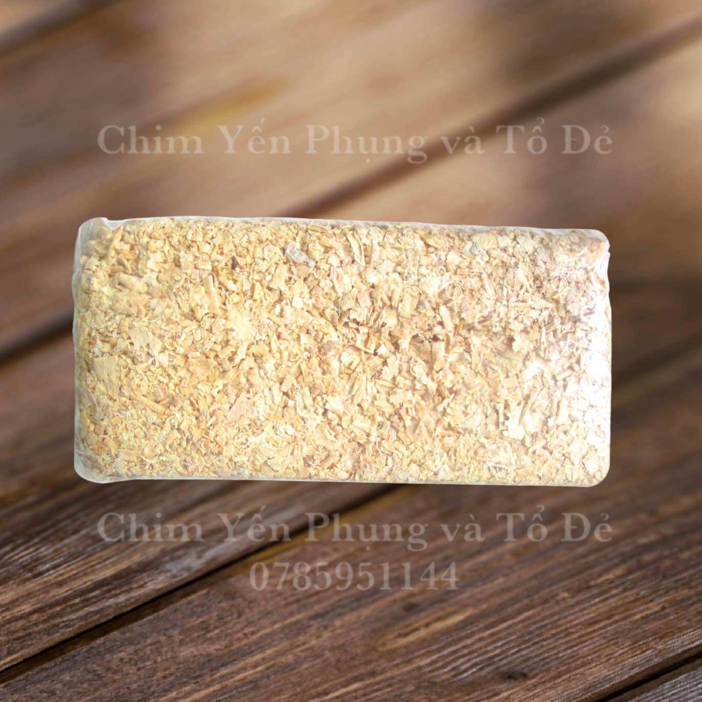 1 cây mùn cưa nén cho hamster, thỏ, bọ.