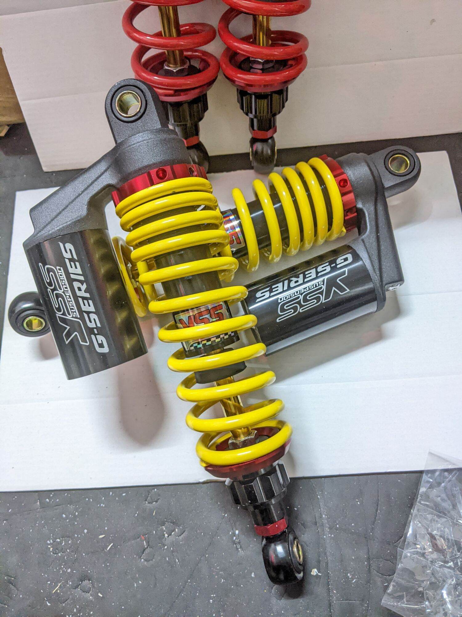 [HCM]Phuộc sau SS khắc CNC FULL ĐEN bình lắp Dr Wave SIRIUS JUPITER MAX TAURUS CUP AXELO ELEGANT SUVIVA BLADE