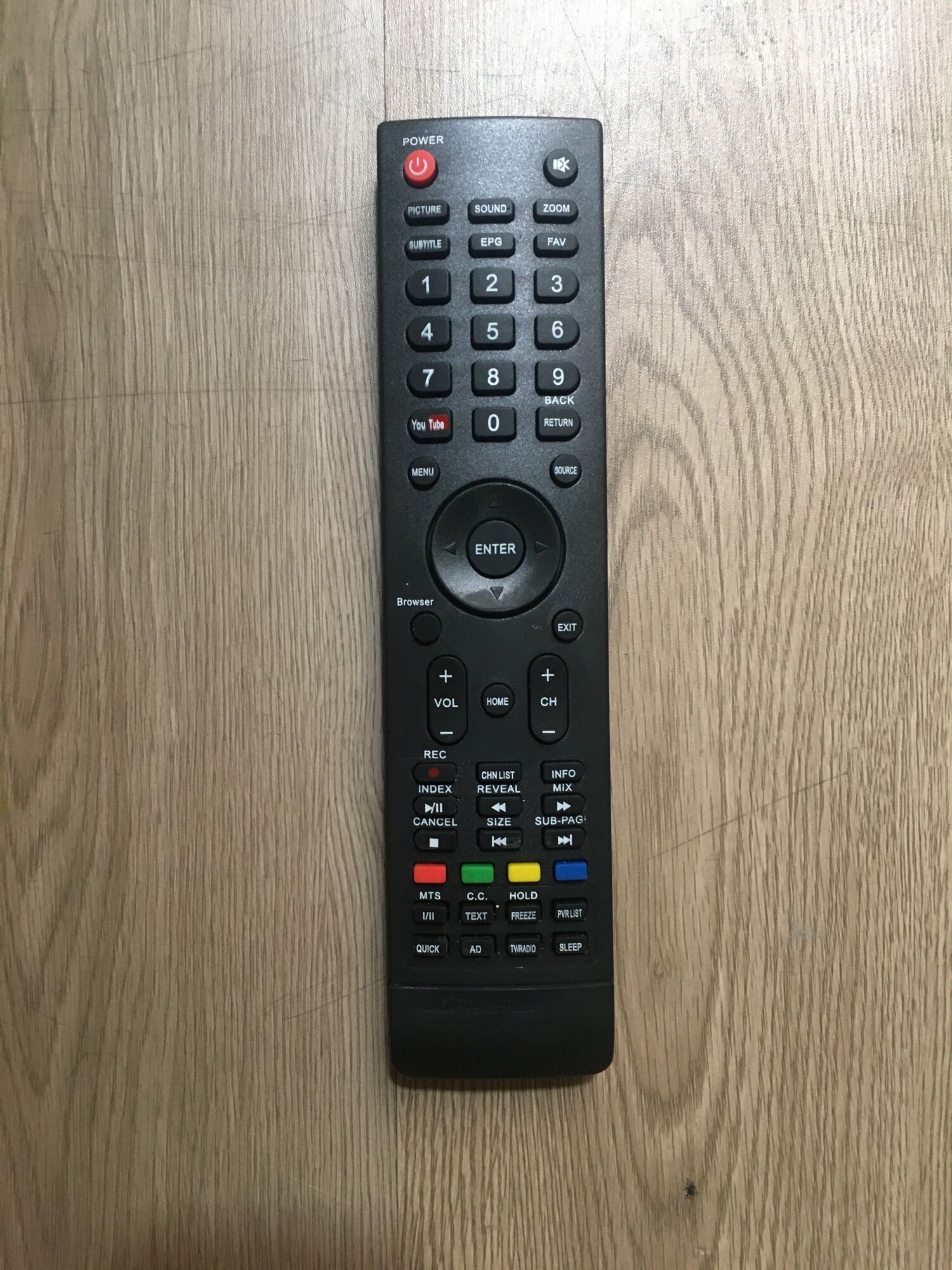 Remote điều khiển tivi led Coocaa