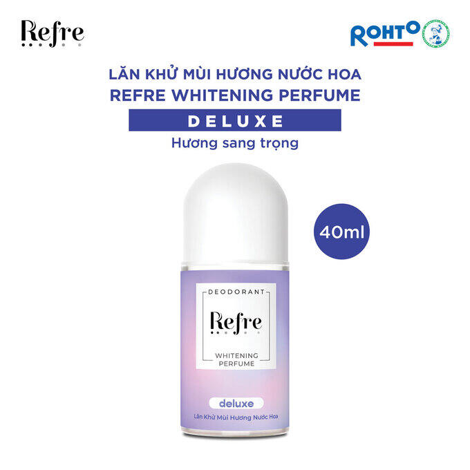 Lăn khử mùi refre hương sang trọng 40ml
