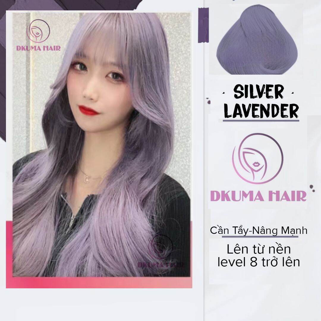 Màu nhuộm silver lavender dkumahair