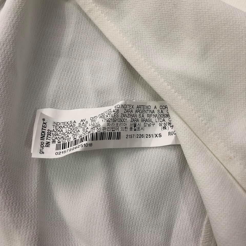 Đầm cổ V xuất xịn Zara