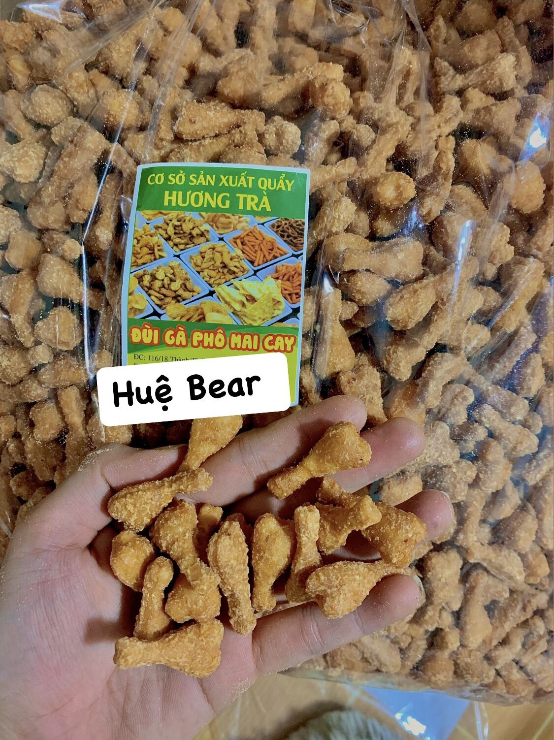 500g Quẩy đùi gà phô mai cay