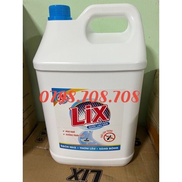 Nước lau sàn đuổi muỗi, côn trùng lix 9 kg