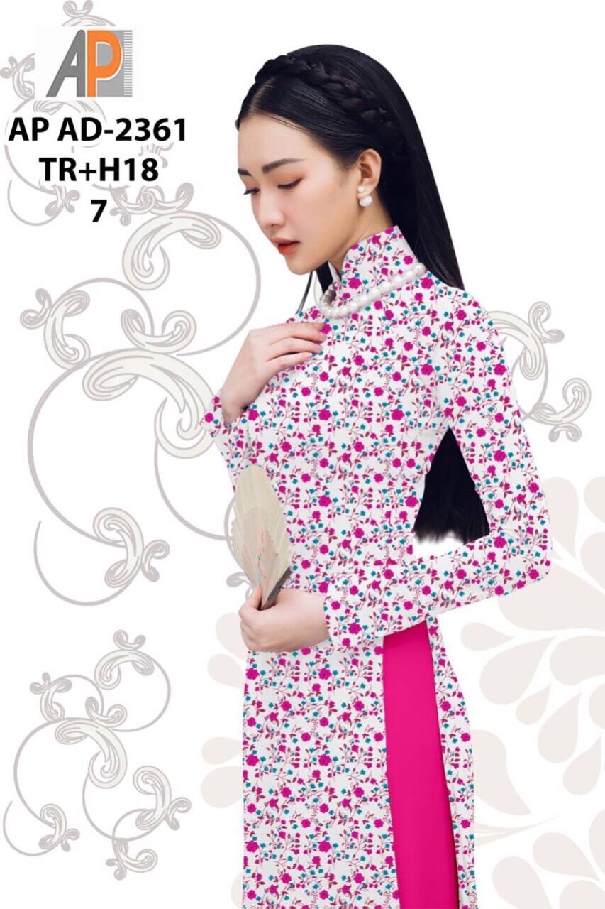 [HCM]Vải áo dài hoa nhí