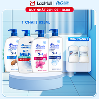 Dầu Gội Xả HEAD & SHOULDERS Nhập Khẩu Mỹ Sạch Gàu 2IN1 Hương Smooth & Silky/ Old Spice Pure Sport/ Classic Clean/ Dry Scalp Care Chai 835ML