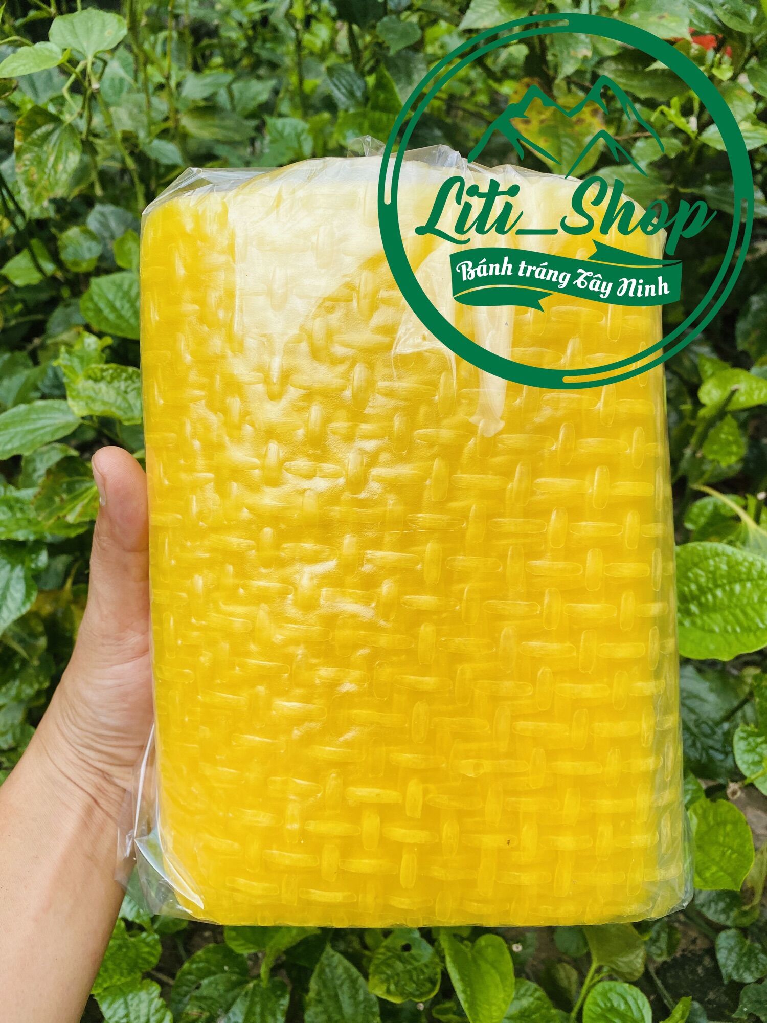 Bánh tráng vuông mỏng hương Mít [500gr]