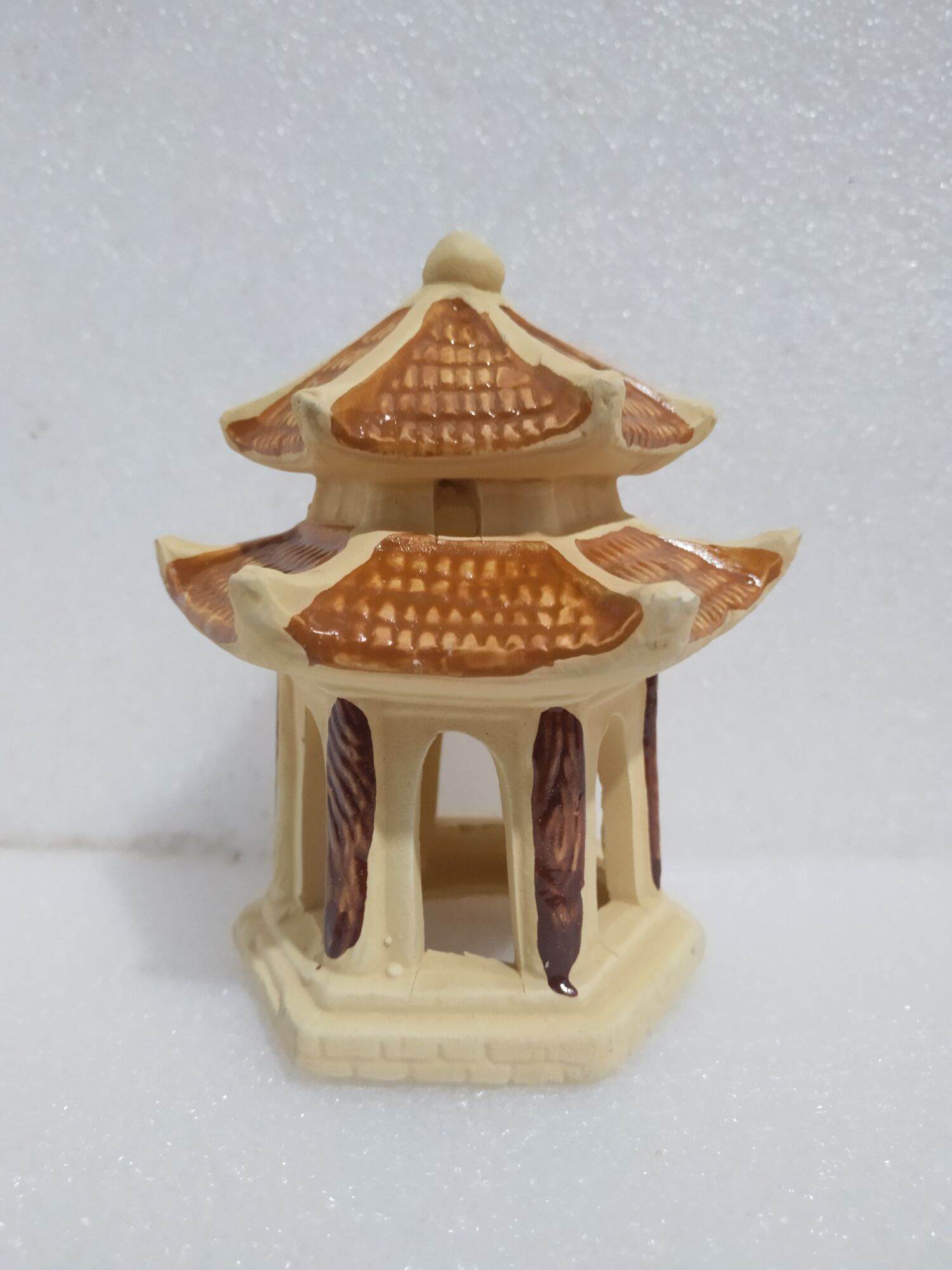 LẦU GIÓ GỐM SỨ TRANG TRÍ TIỂU CẢNH