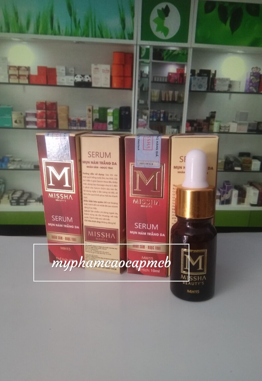 Serum missha mụn nám trắng da nhân sâm 10ml
