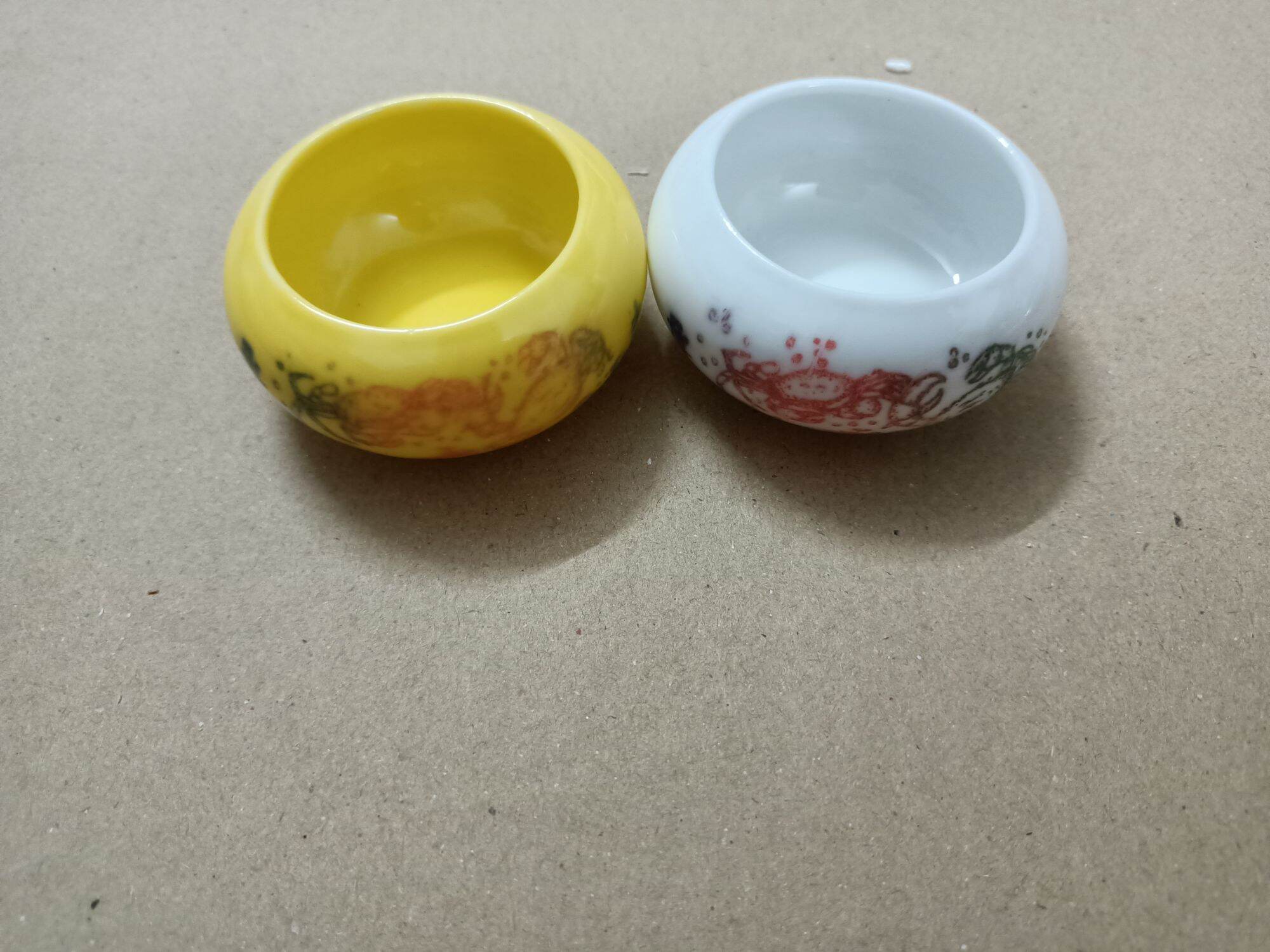 cóng sứ đựng sâu cho chim