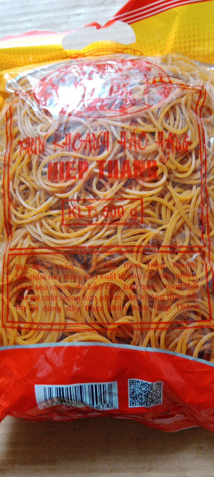 Dây thun tròn Hiệp Thành đủ size bịch 500gr