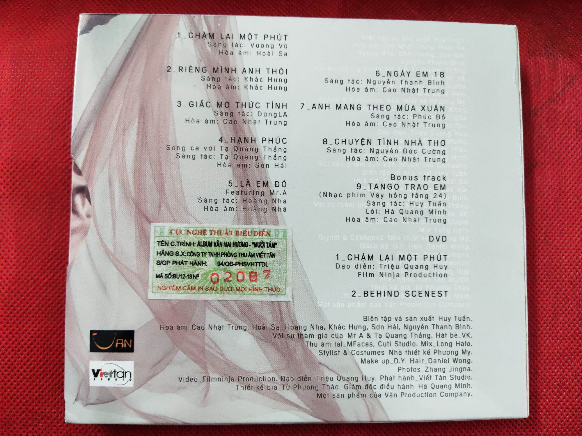 CD & DVD Văn Mai Hương