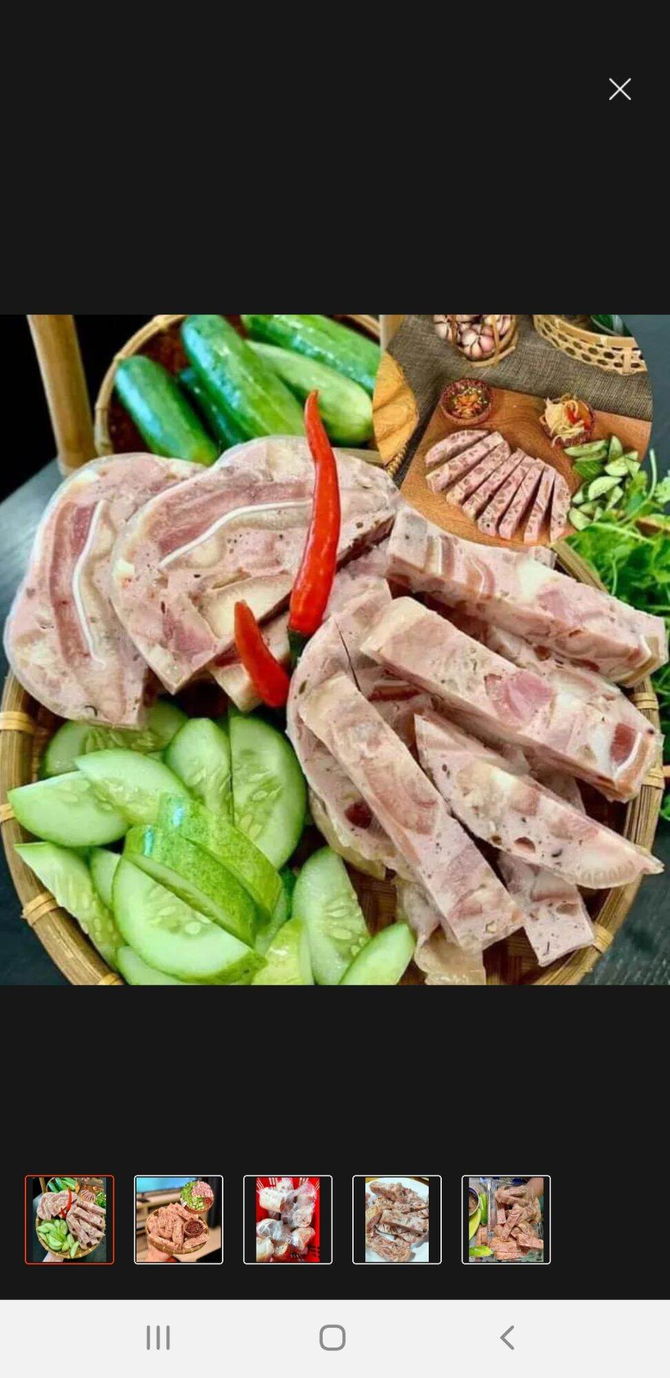 🎈giò gân có tai nhà làm. 500gr/1bao.