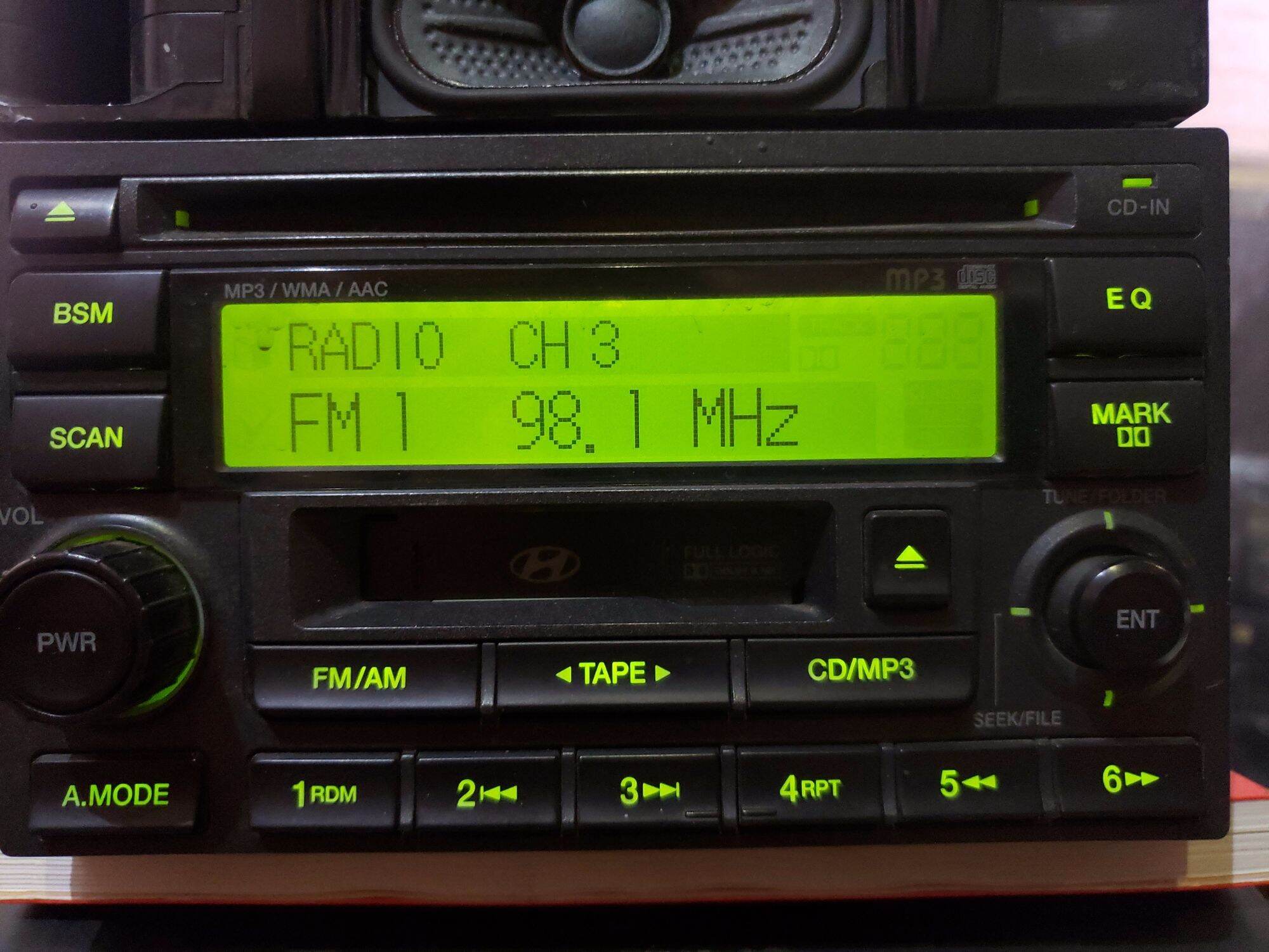 RADIO &CD & TAPE xe Tucson ( 2005 2006)