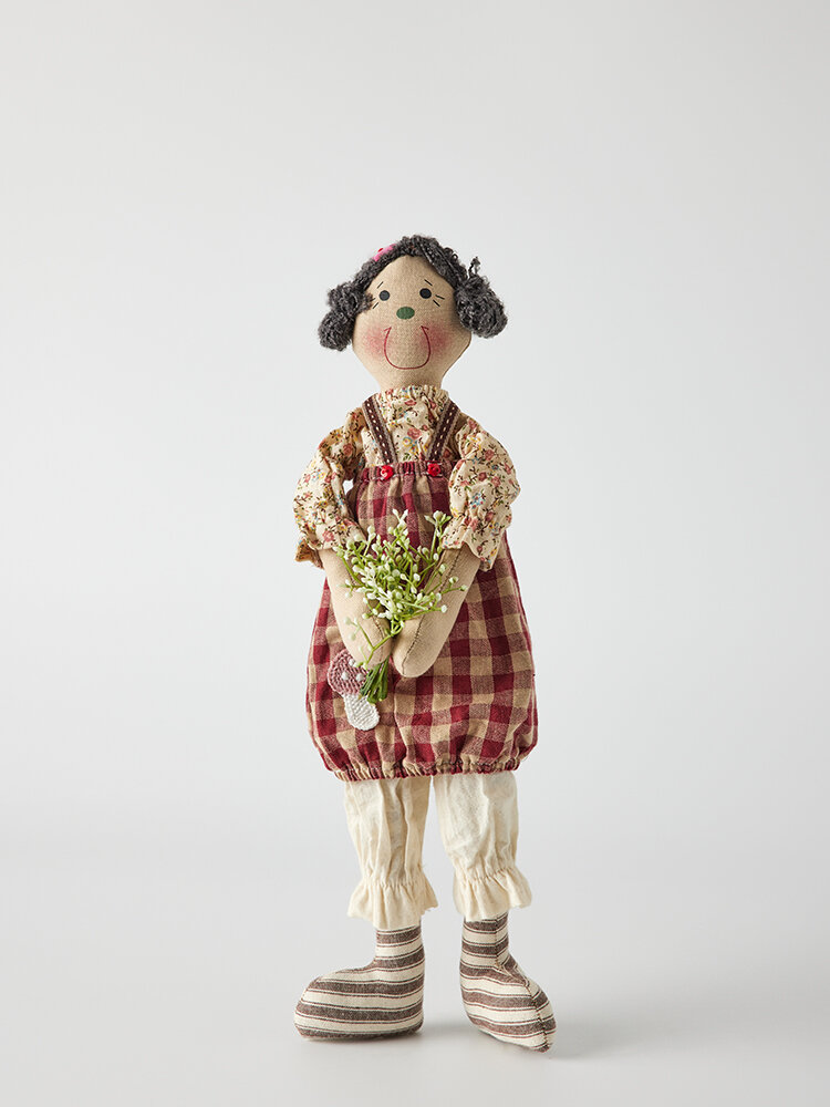 Handmade Mollydoll Plush Toy 40cm Country Decorations Birthday Gift Maya Soft Stuffed Dolls for Teenagers And Adults Giá 913,000 Đồng*Miễn phí vận chuyển