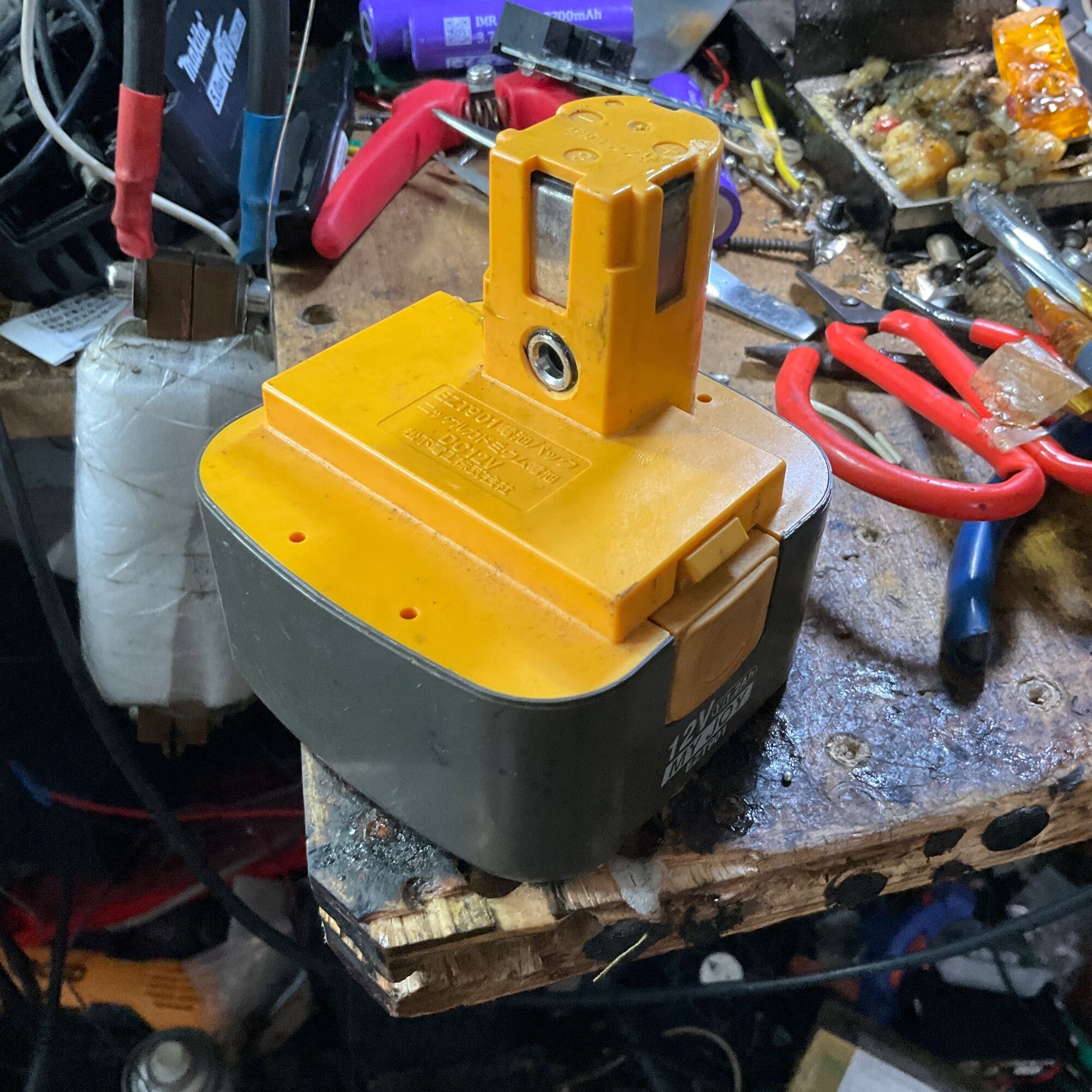 Nsv Pin national 12v 4ah sạc adapter
