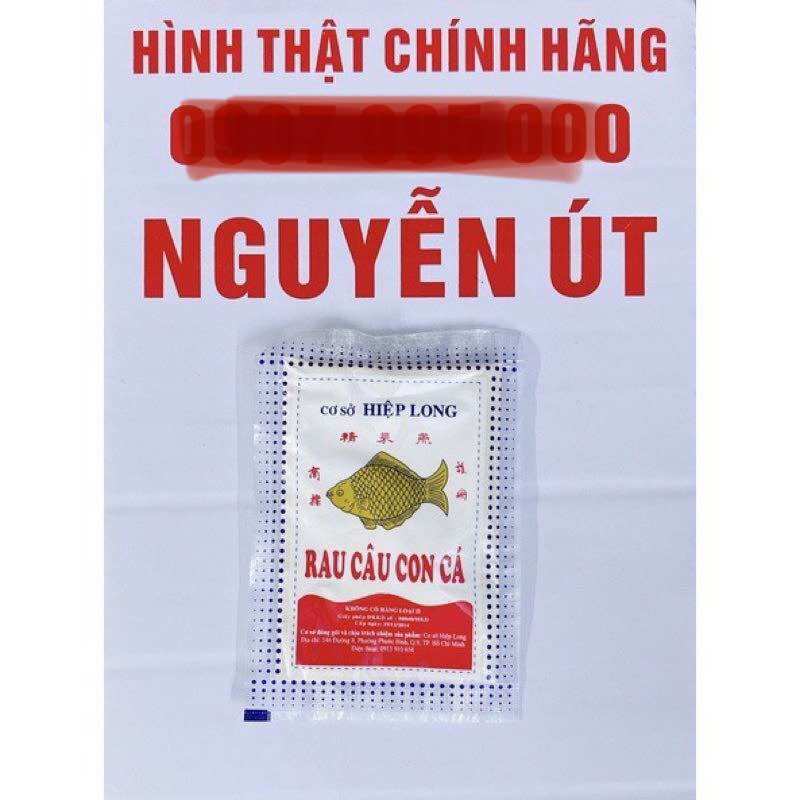 Rau câu con cá giòn hiệp long 25g