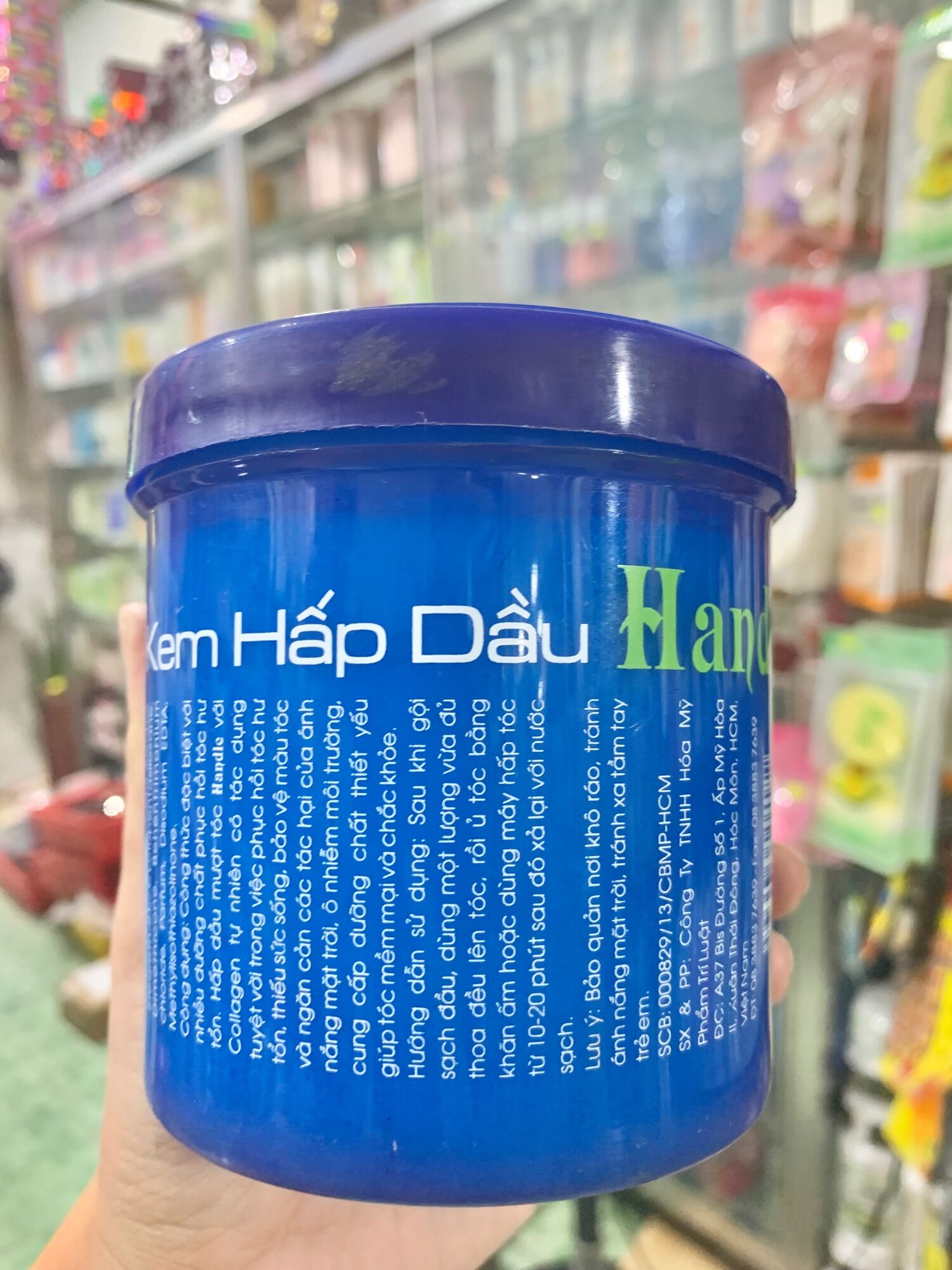 Dầu ủ tóc Handle giúp mềm mượt tóc hủ 500ml