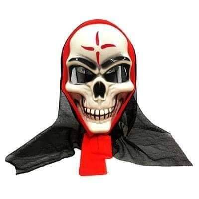 Mặt nạ hoá trang Halloween Đầu Lâu Thần chết nhựa