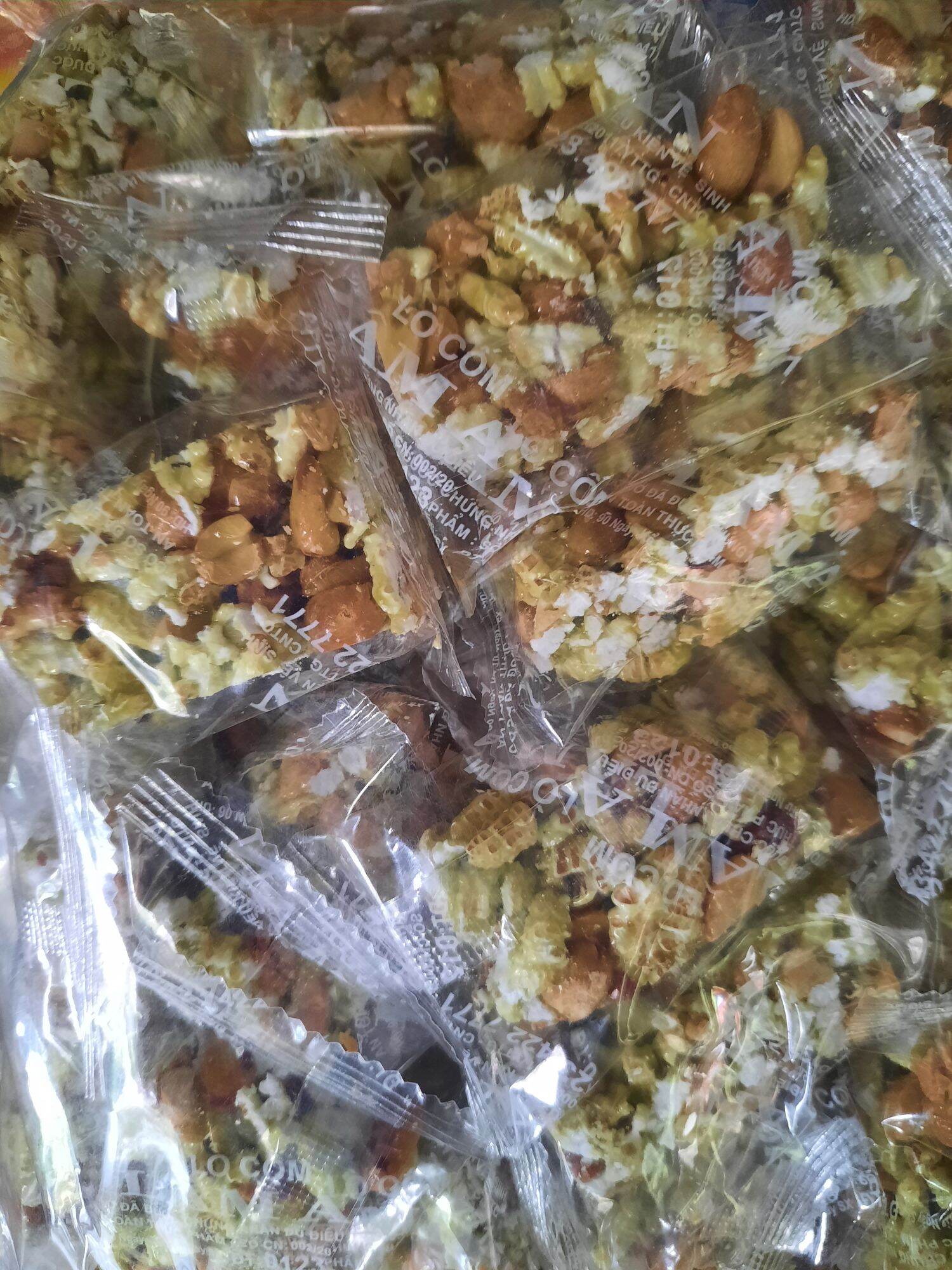 cốm nếp dứa đậu phộng Lâm An 1 gói 500g