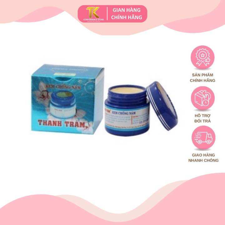 Kem Thanh Trâm màu xanh nám tàn nhang đốm nâu