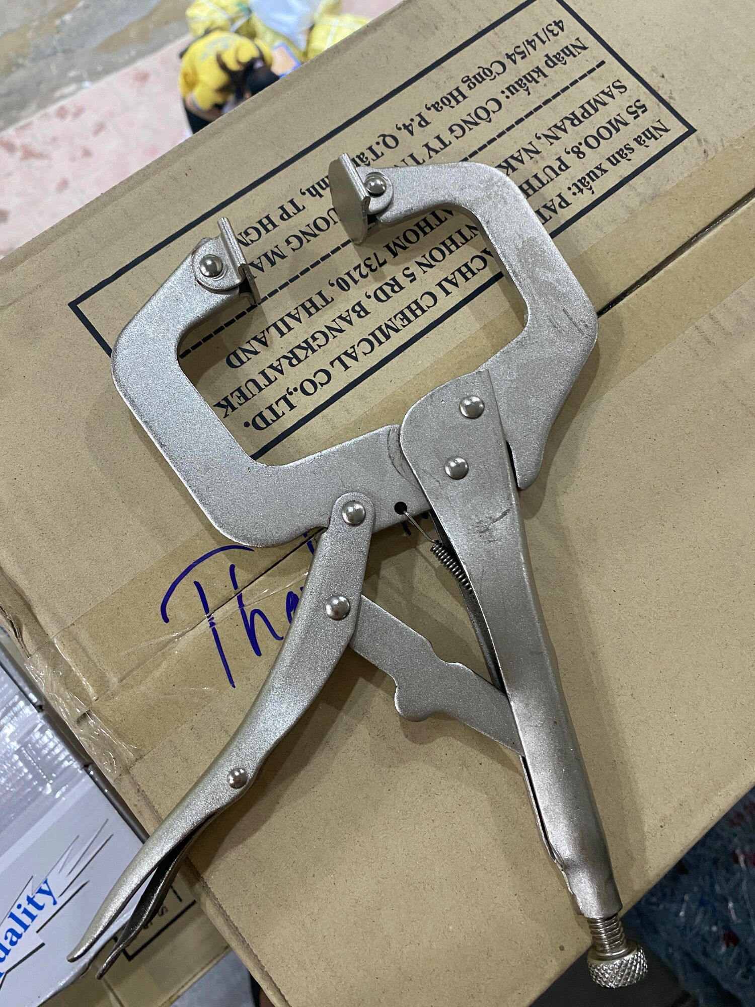 Kìm Chết Chữ C độ mở 11 inch