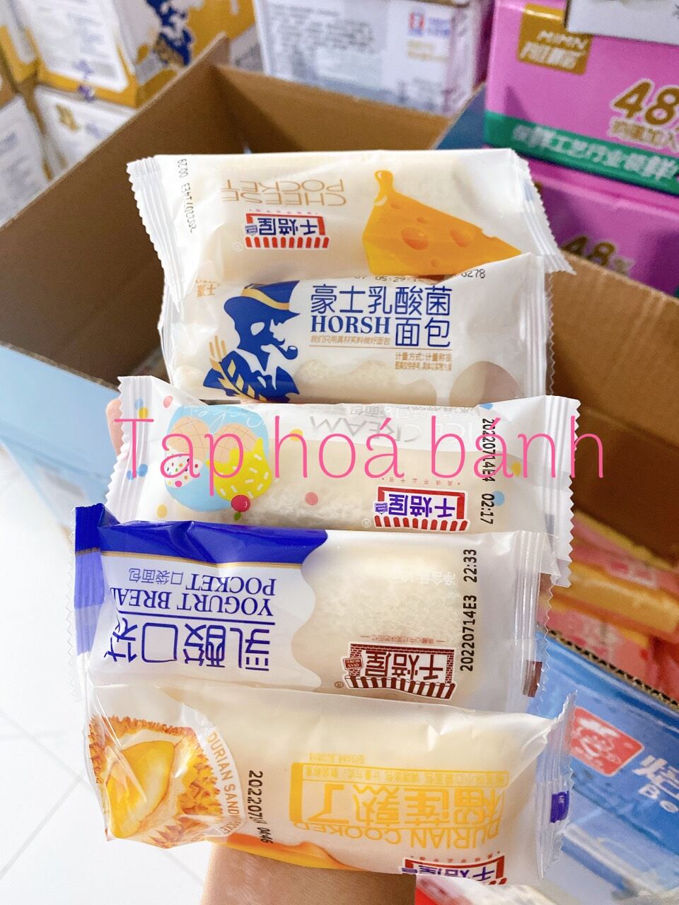 1kg mix 5 vị sữa chua ngon
