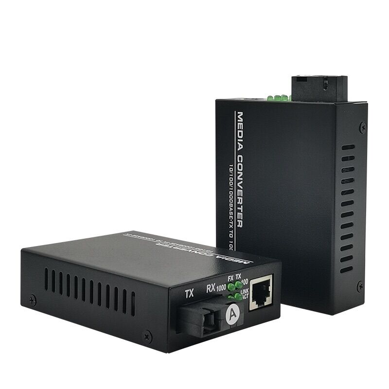 Bộ chuyển đổi quang điện Toruk Media Converter HL Houseware chuyển đổi quang sang điện chạy trên một sợi quang tốc độ truyền tải 100Mbps