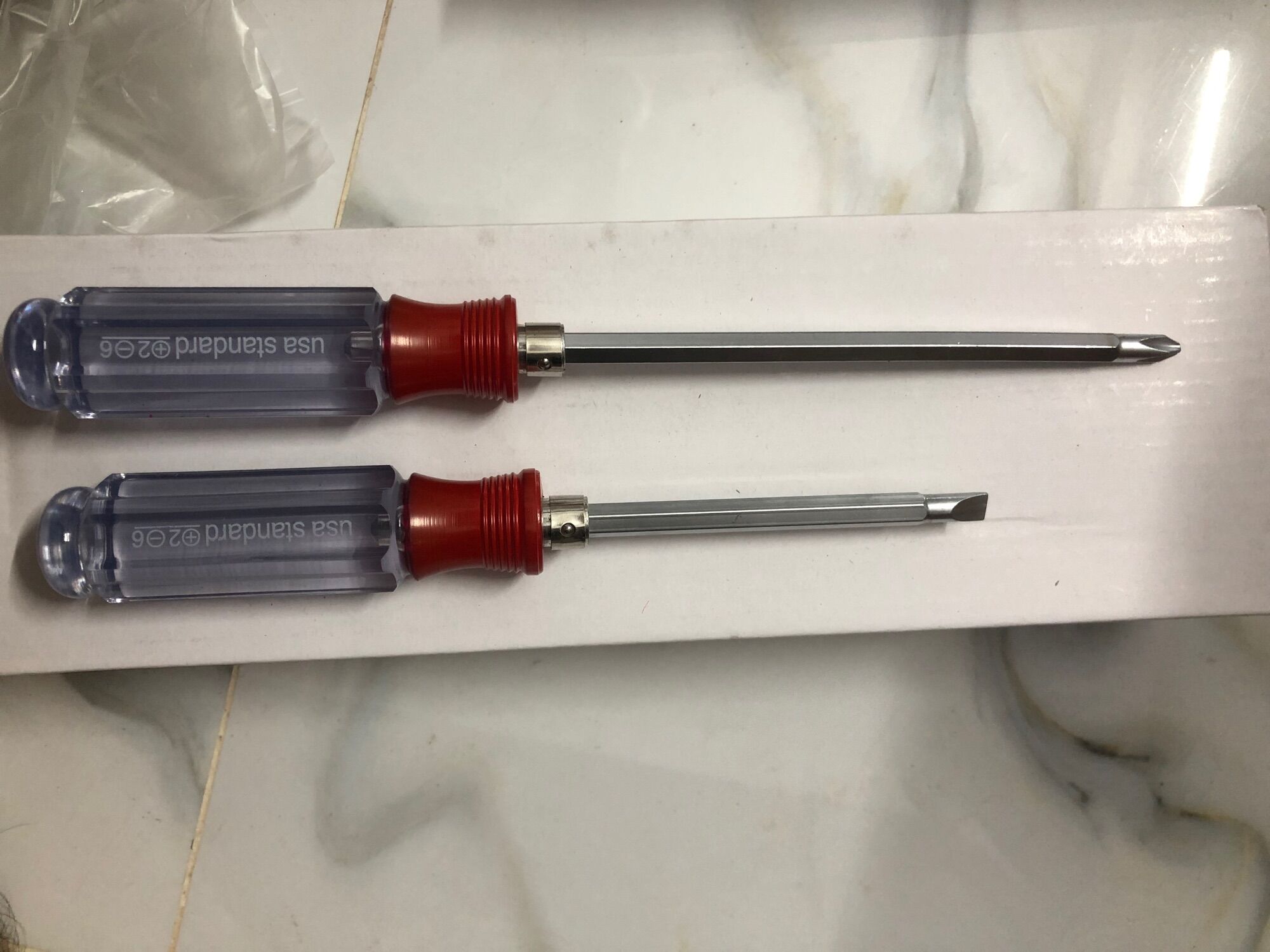 Tua Vít 2 Đầu Cán Trong 6mm Có Nam Châm