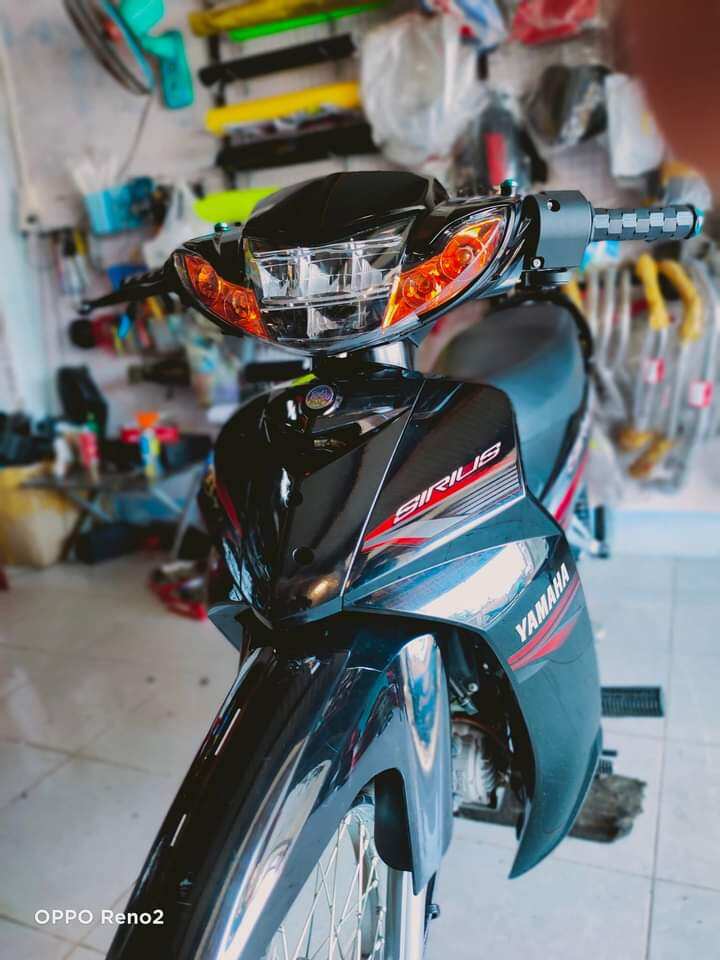 Đầu đèn 2 tầng lắp dòng xe Sirius Chóa + Ốp