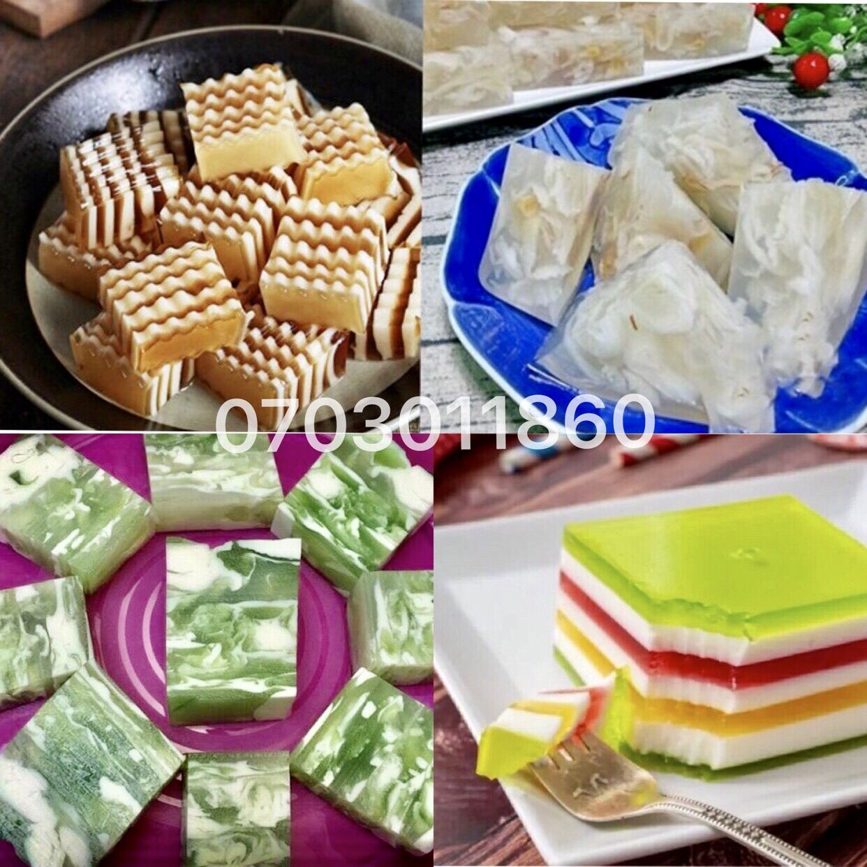 Bột rau câu giòn RoVin Agar-Agar Hoàng Yến (1 gói 25g)