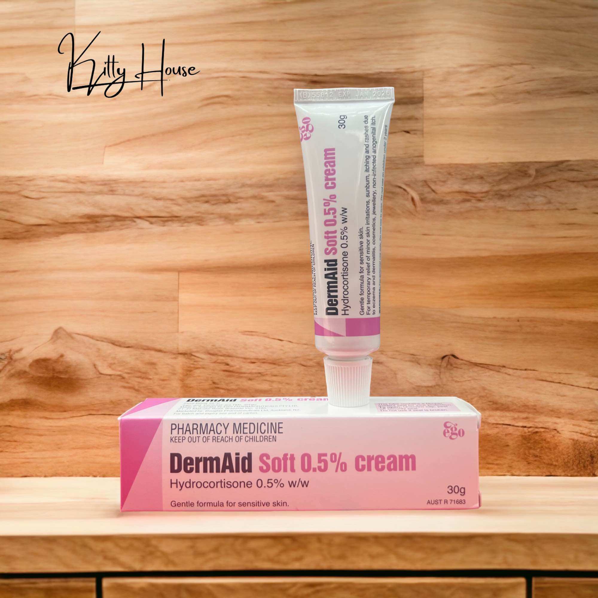 KEM BÔI DermAid Soft 0.5% TUÝP 30g