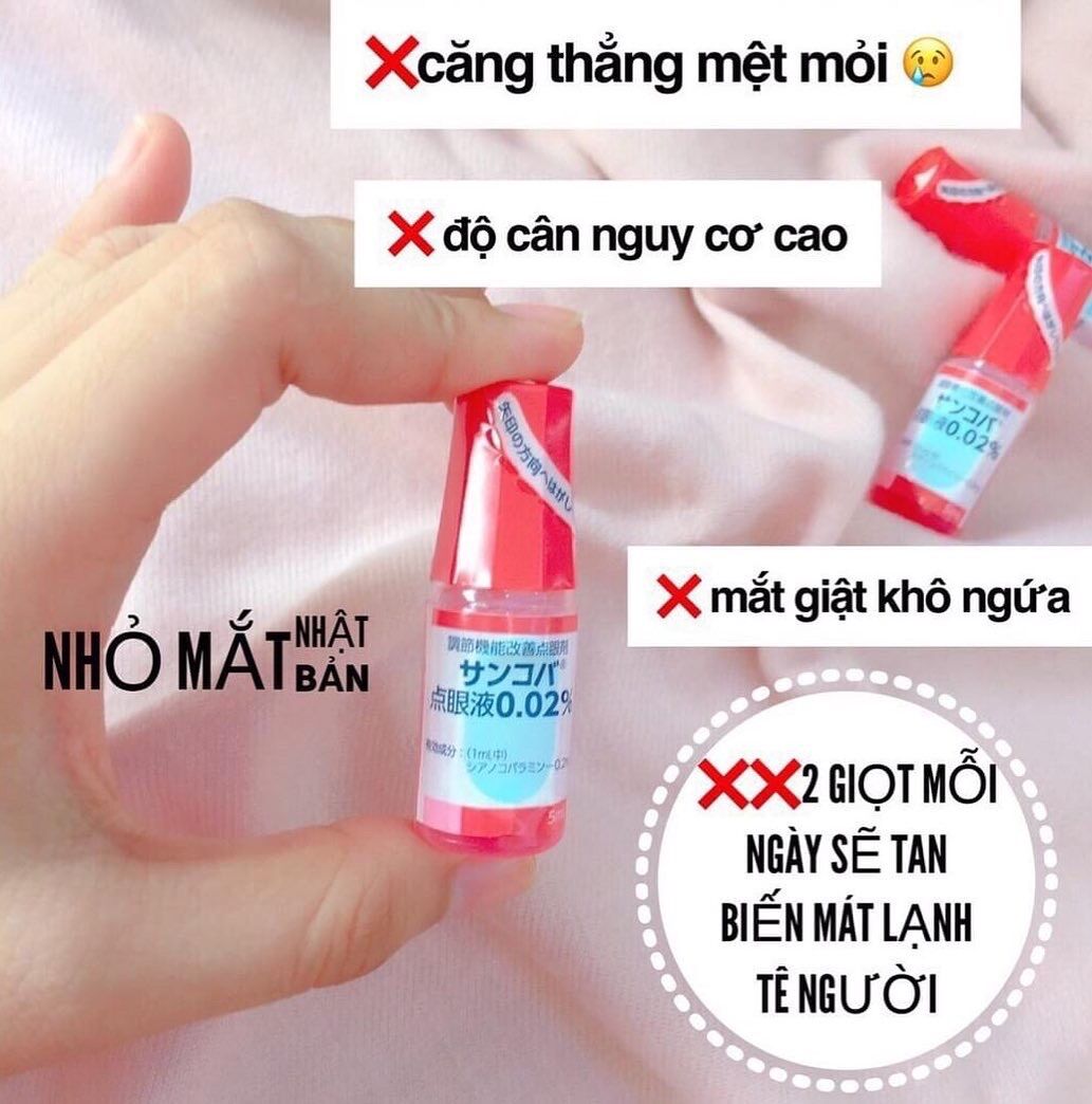 Nhỏ mắt cận Nhật bản lọ 5ml