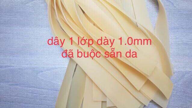 5 DÂY CAO S U 1 LỚP 1.0mm dây th u n CAO SU