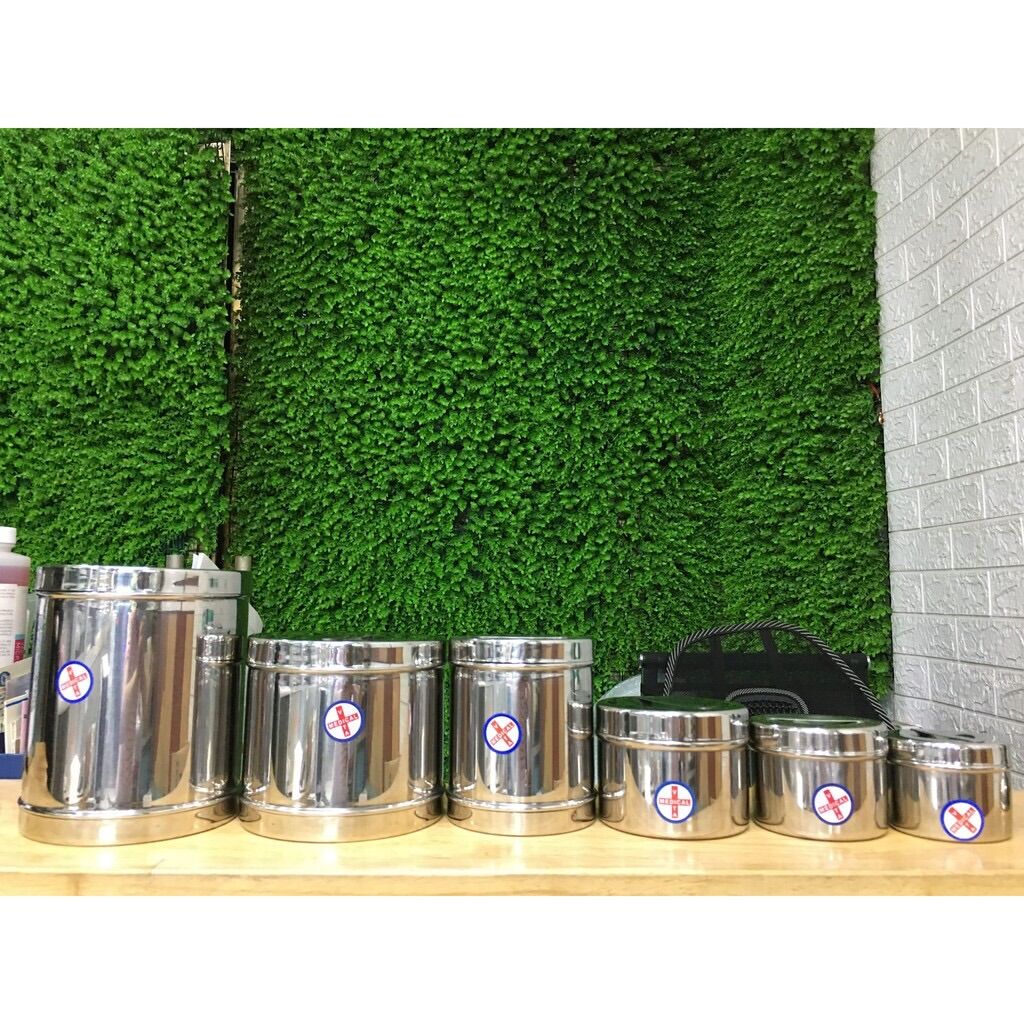 ❤️ Hộp Gòn Inox Đựng Bông Gòn Full Size Hộp Inox tròn đựng bông gòn, lưu mẫu vật phẩm các size Hộp Đựng Bông Gòn Y Tế Inox các cỡ dùng trong y tế , inox 7.5cm 8.5cm 11cm 13cm, hộp inox đựng bông gòn,cồn, hộp lưu mẫu inox, hộp gòn đúc inox