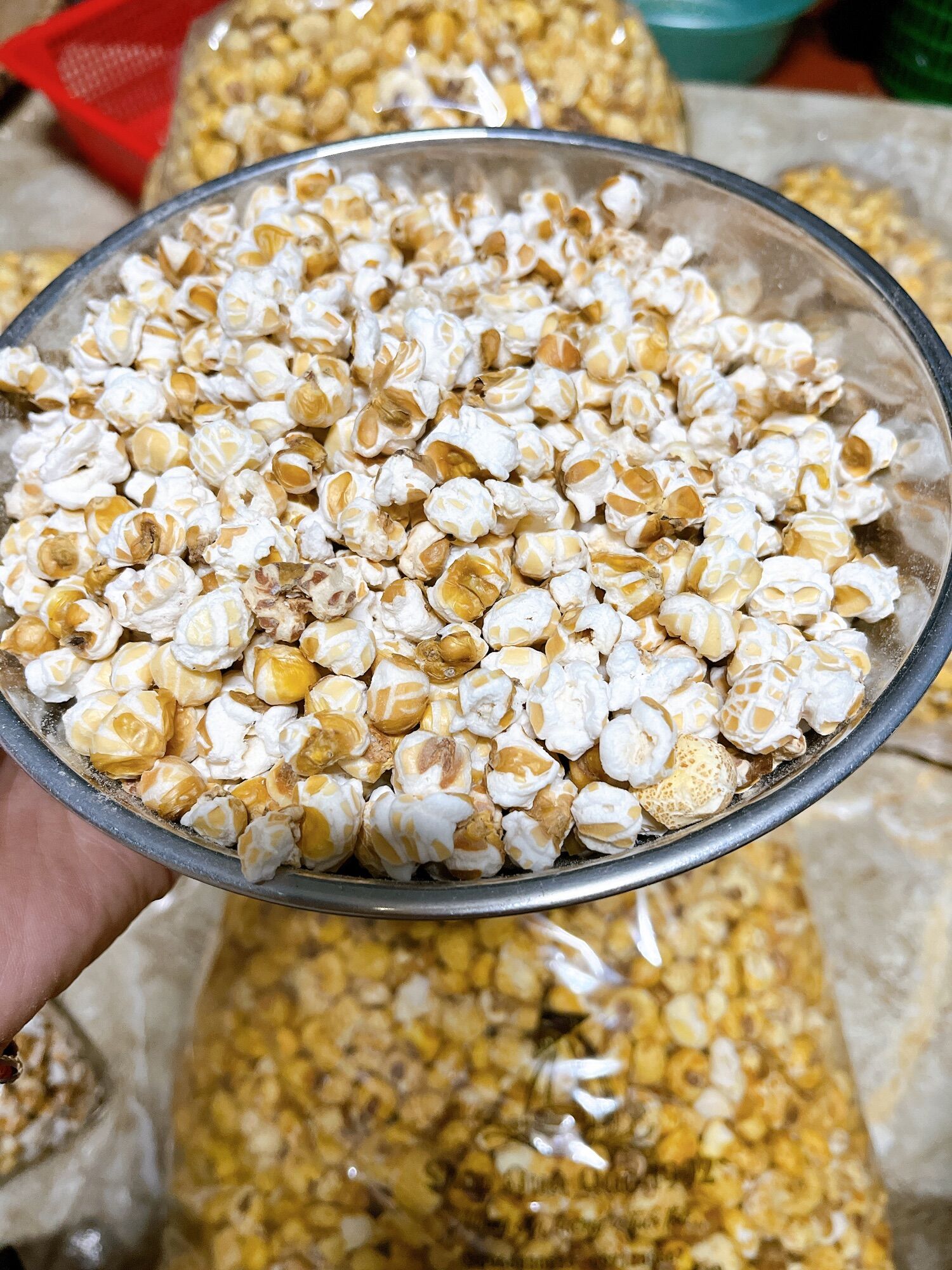 1kg bỏng Ngô nếp ko đường