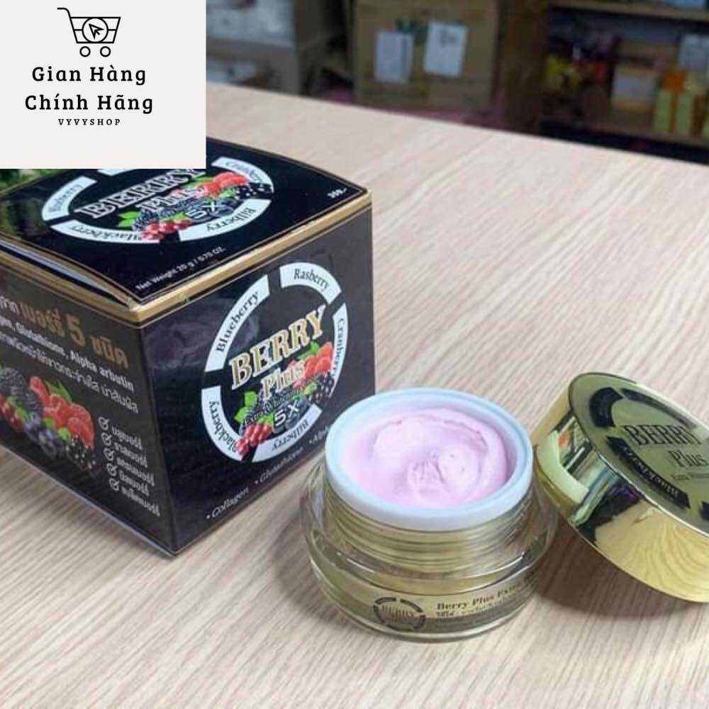 Kem Berry Plus Thái Lan Dưỡng Trắng, Giảm Nám (4K Trái Cây)