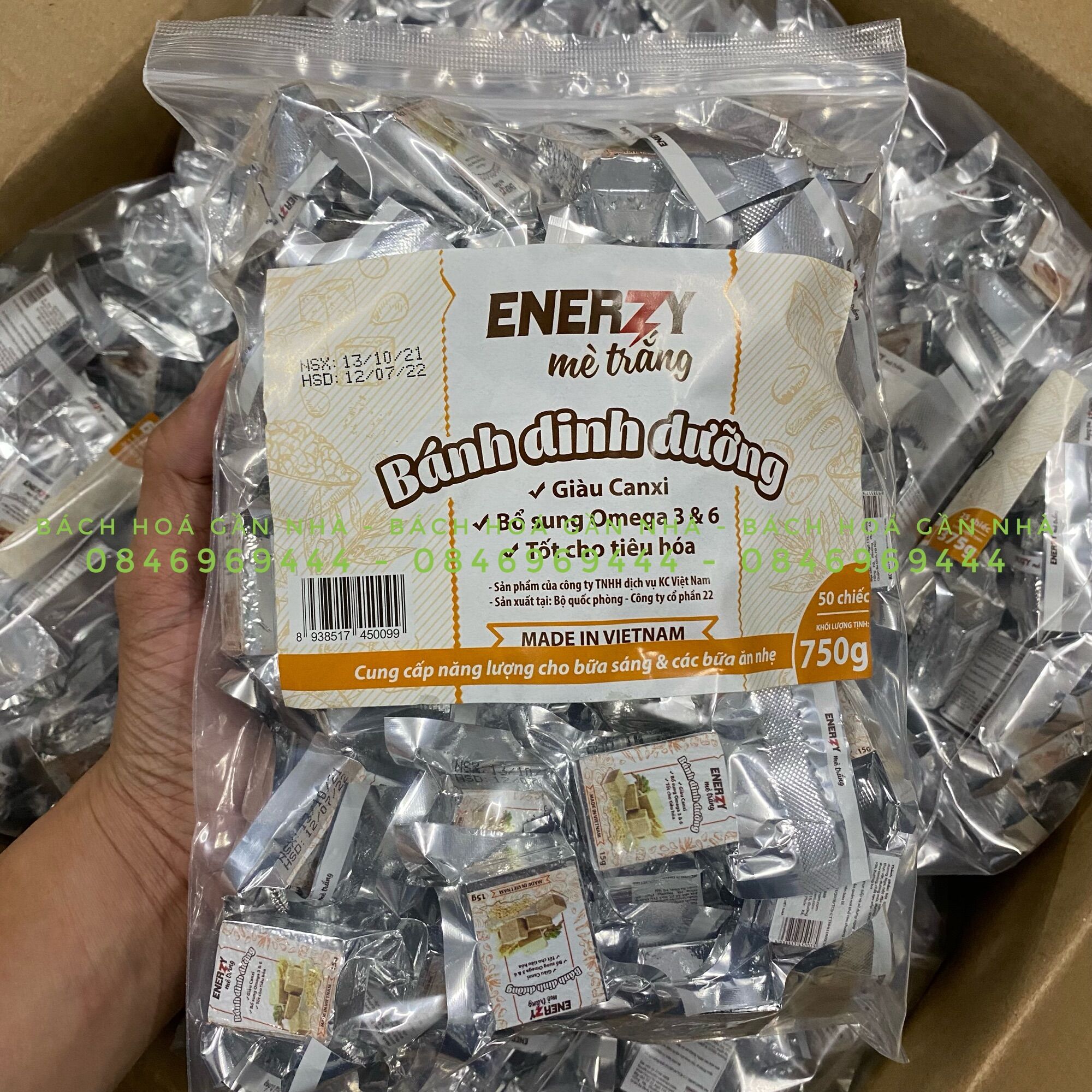 Lương khô dinh dưỡng Enerzy