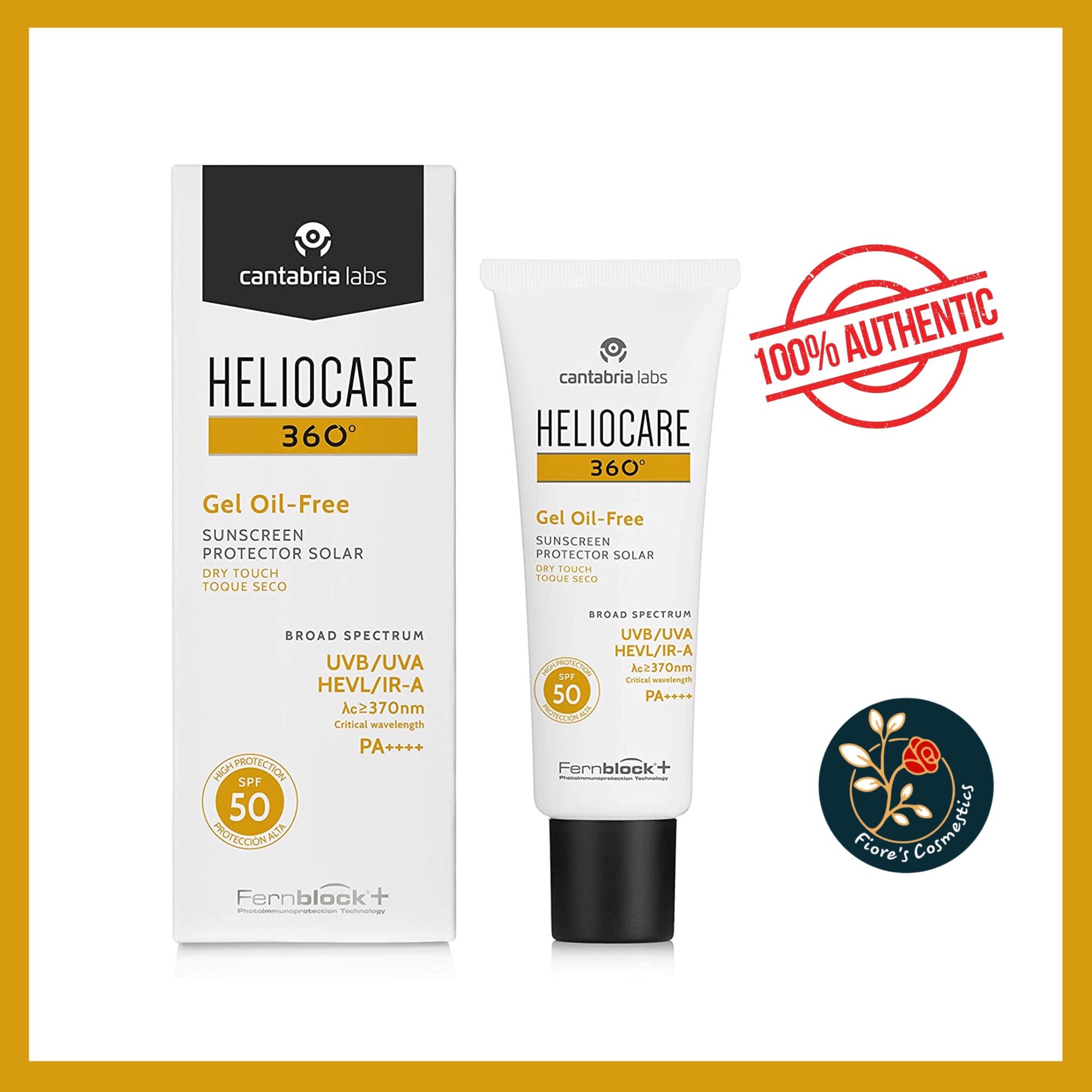 Kem Chống Nắng Heliocare Gel Oil Free Cho Da Dầu