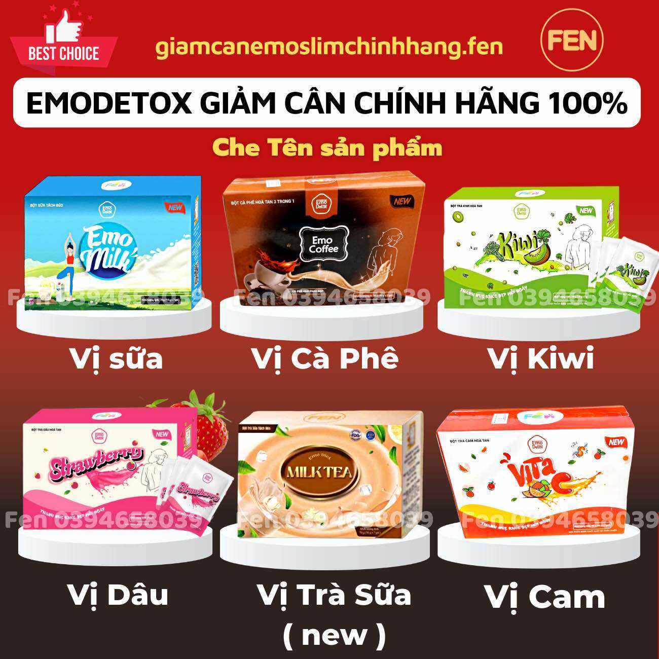 Emoslim detox giám cân emoslim EMOSLIM GIẢM CÂN FULL 8 VỊ DETOX TRÁI CÂY / hỗ trợ giảm cân giam can slim sấy khô