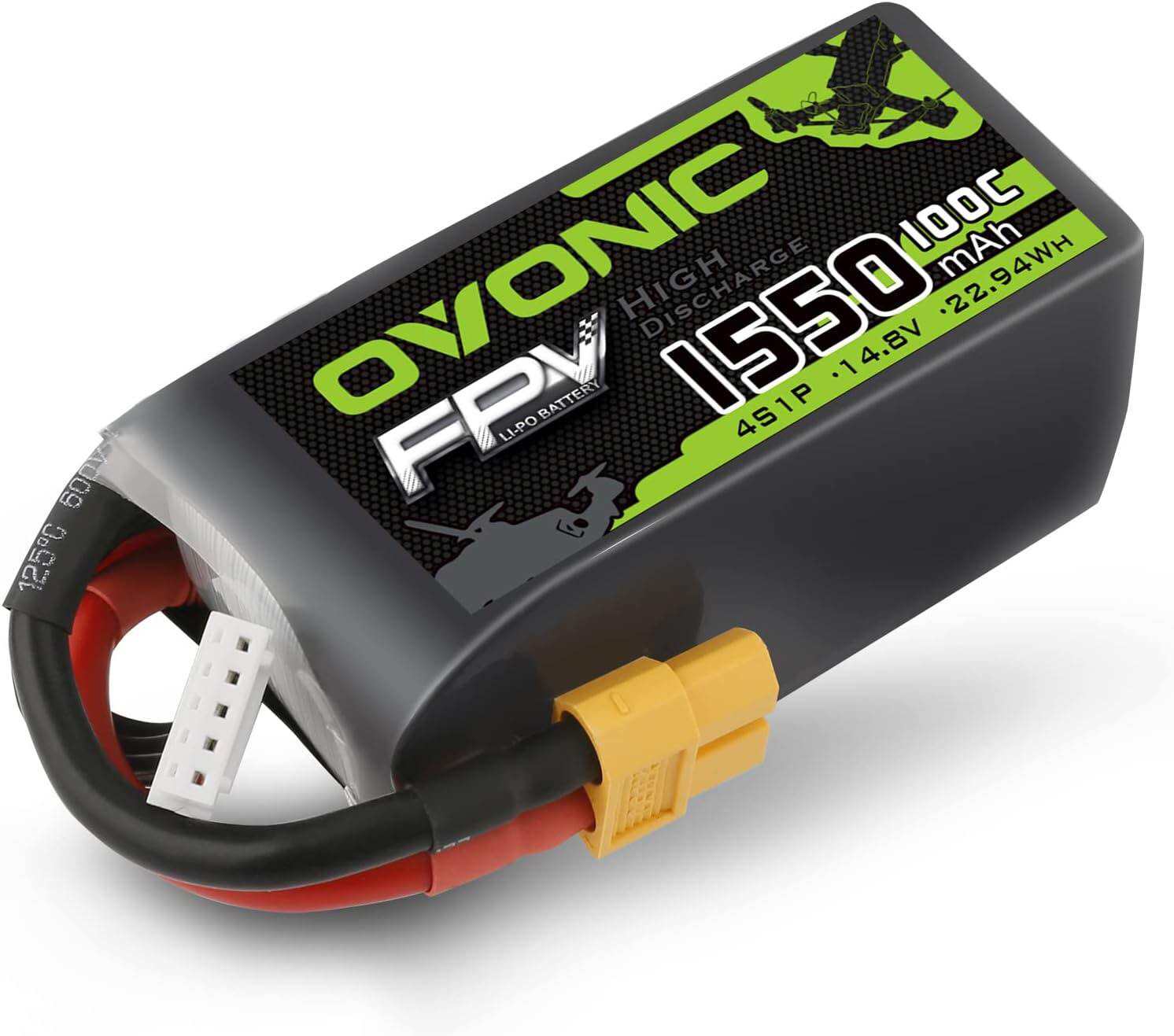 Pin dòng xả cao Ovonic 1550MAh 4S 100C