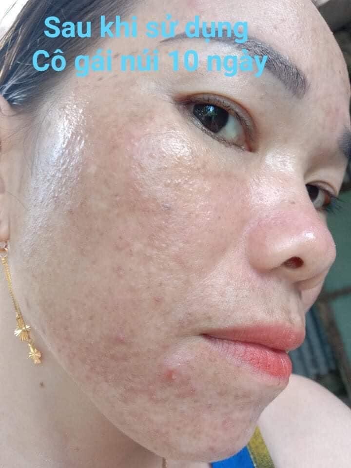 Mặt nạ cao lá rừng cô gái núi