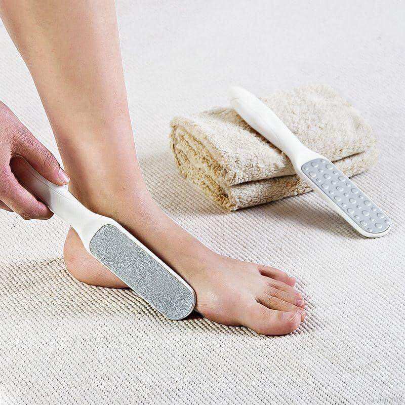 Dụng cụ chà gót chân 2 mặt nhám, cây chà gót chân sạch tế bào chết