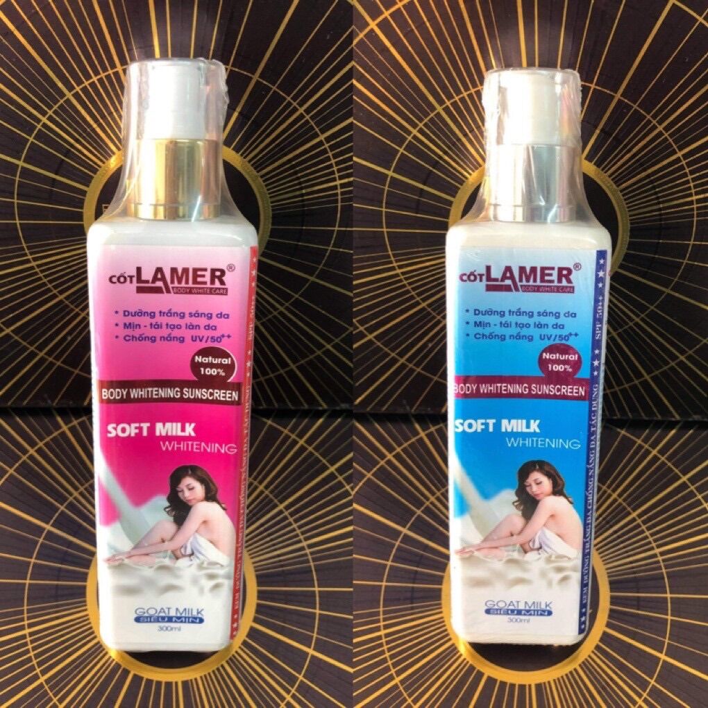 Kem cốt lamer toàn thân siêu trắng mịn cửu long 300ml