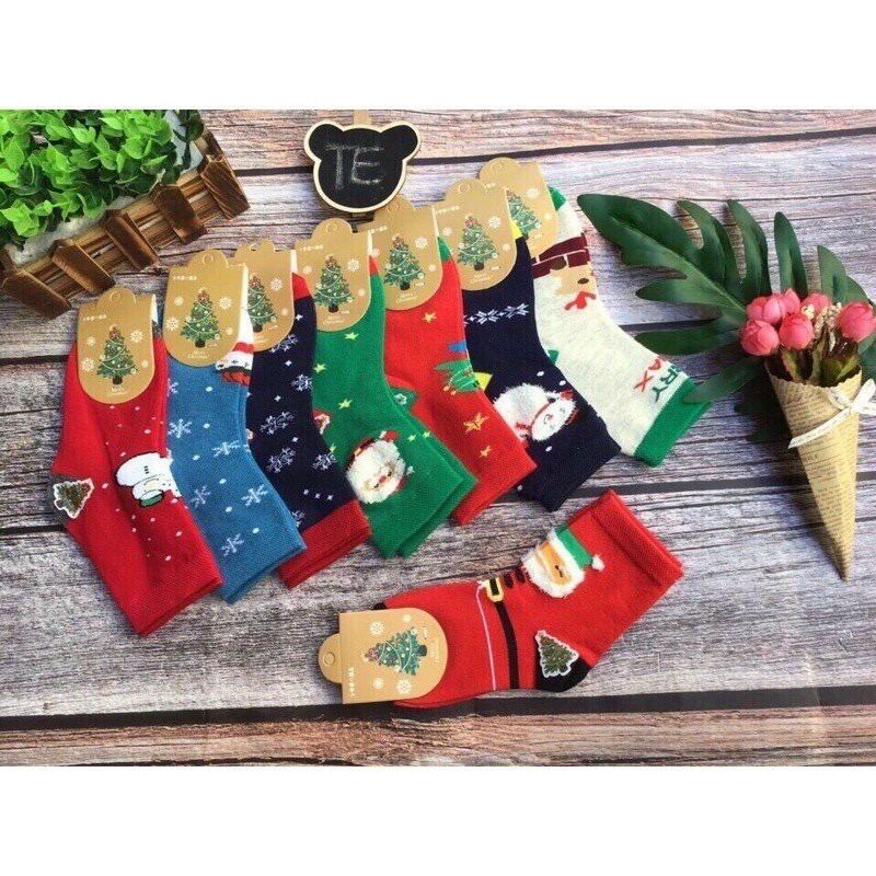 Tất noel bé trai bé gái, tất vớ noel