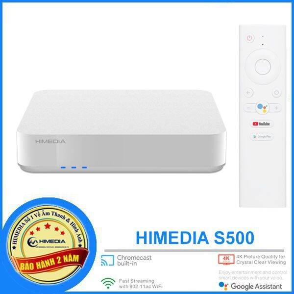 ANDROID BOX - HIMEDIA S500 - Android TV 9.0 - Bảo hành 24 tháng