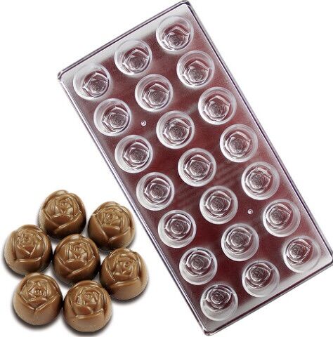 Khuôn nhựa socola 21 Viên(5mẫu)
