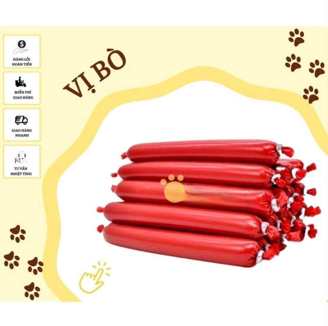 5 cây Xúc xích dinh dưỡng cho chó mèo